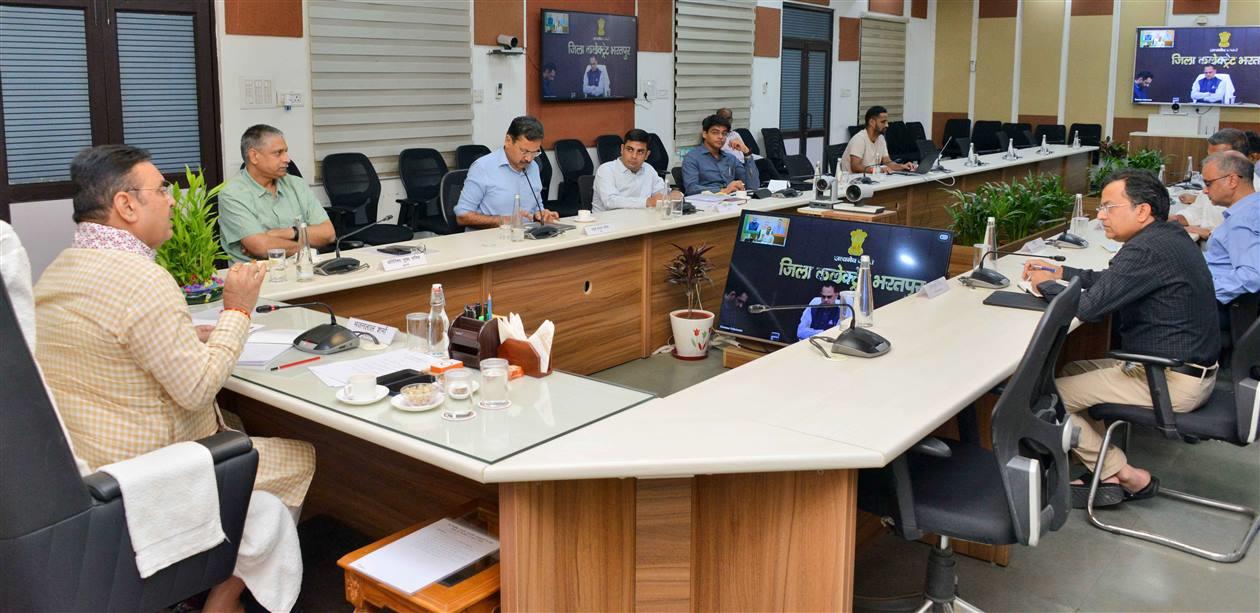 <div>Chief Minister to interact with newly elected heads and deputy heads of urban local bodies on Monday</div><div>Deliberations to be held on the first 100-day action plan of urban local bodies</div><div>Vision of Viksit Rajasthan to be realised through development of cities</div><div>Urban local bodies to be transformed through a comprehensive roadmap</div><div>— Chief Minister Bhajan Lal Sharma</div>